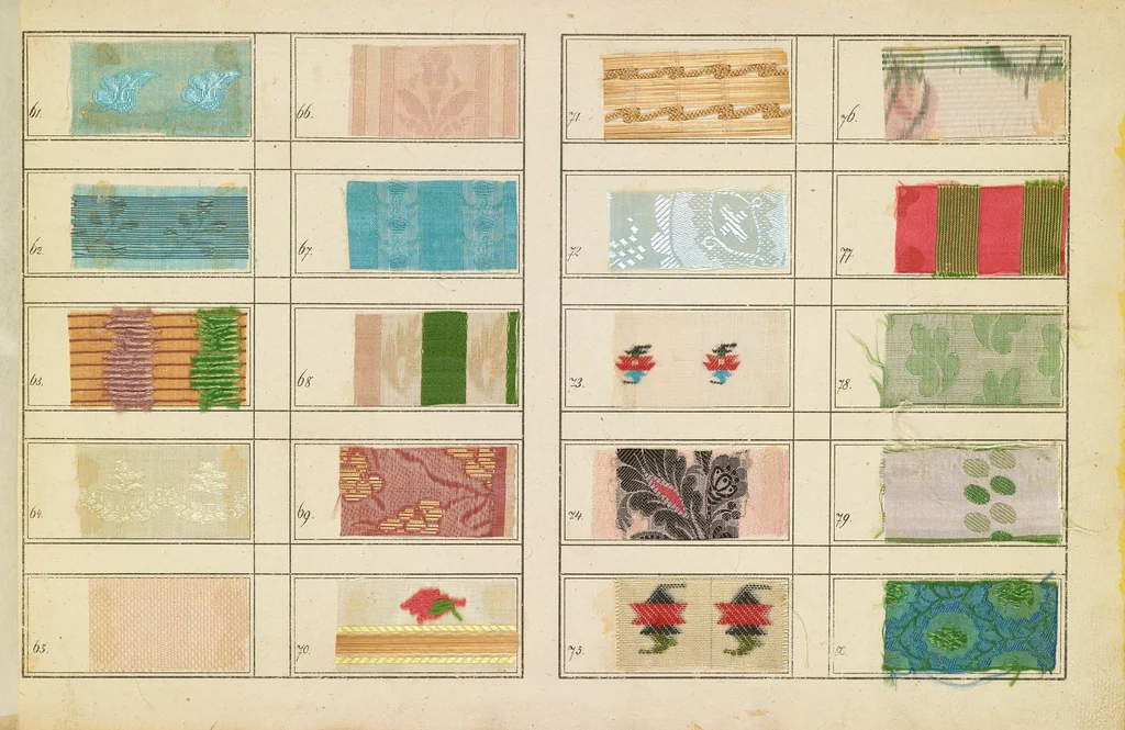An illustration from Die Vorrichtungskunst der Werkstühle : für die gesammte Seiden- und Wollen-Manufactur, 1832, leaf 13