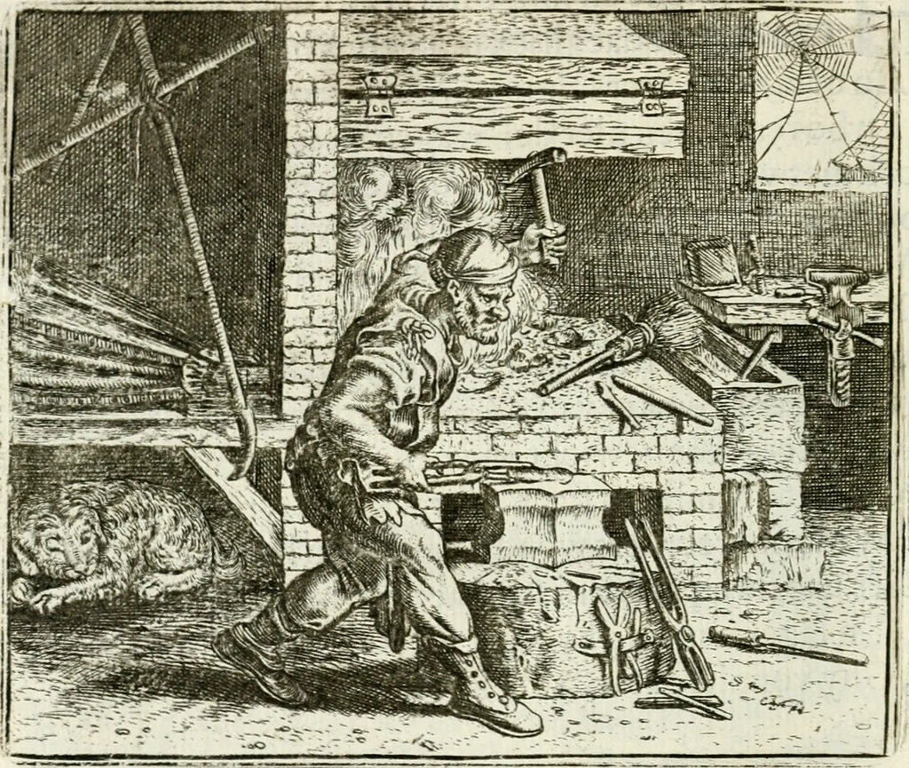 An illustration from Vorstelijcke warande der dieren : waer in de zeden-rijcke philosophie, poëtisch, morael, en historiael, vermakelijck en treffelijck wort voorgestelt : mit exempelen uyt de oude historien, in prose : ende uytleggingen, in rijm verklaert, 1682, leaf 119