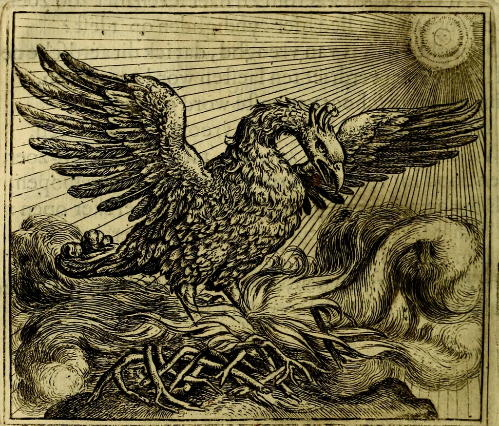 An illustration from Vorstelijcke warande der dieren : waer in de zeden-rijcke philosophie, poëtisch, morael, en historiael, vermakelijck en treffelijck wort voorgestelt : mit exempelen uyt de oude historien, in prose, 1682, leaf 13