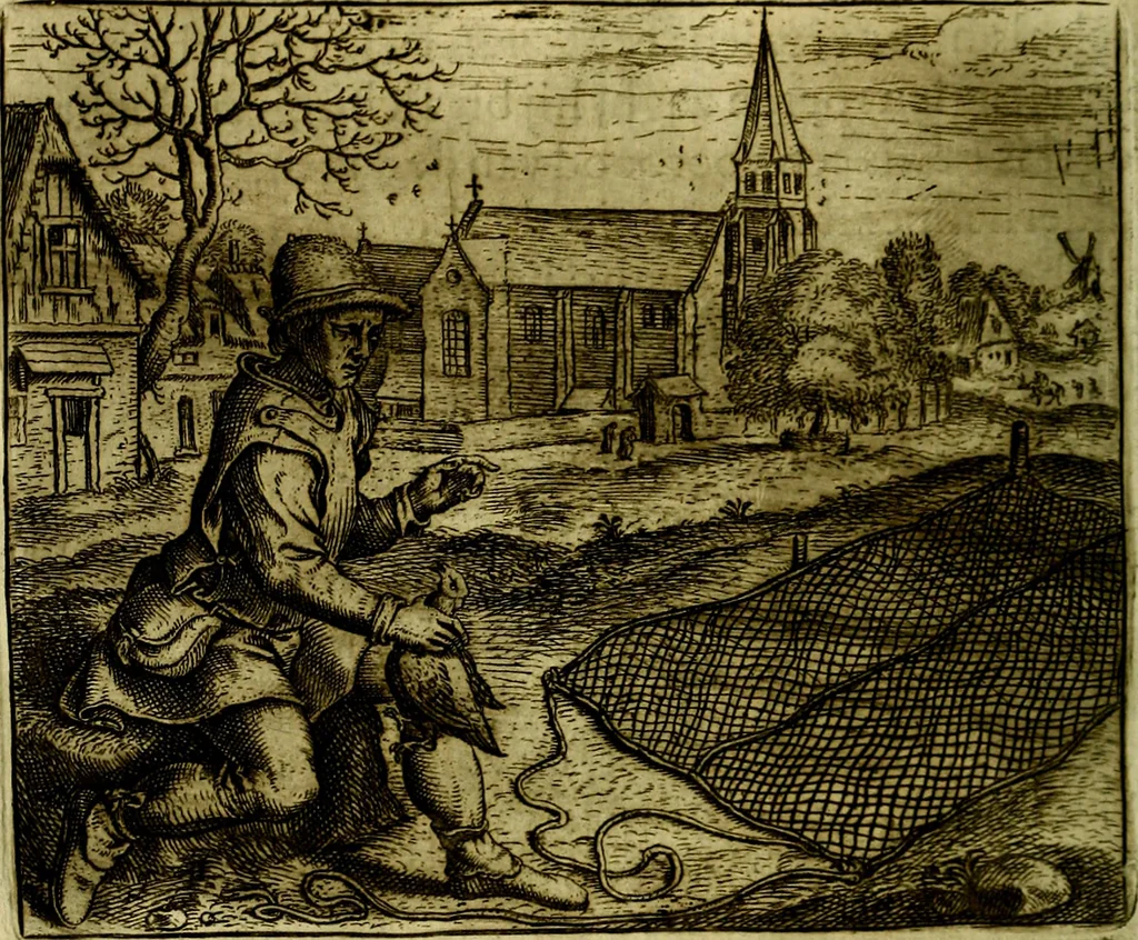 An illustration from Vorstelijcke warande der dieren : waer in de zeden-rijcke philosophie, poëtisch, morael, en historiael, vermakelijck en treffelijck wort voorgestelt : mit exempelen uyt de oude historien, in prose, 1682, leaf 199