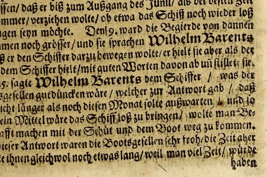 An illustration from Vorstellungen des Norden, oder Bericht von einigen Nordländern, und absonderlich vom dem so genandten Grünlande, : aus Schreibern, welche zu unterschiedenen Zeiten gelebet, auff guter Freunde begehren zusammen gezogen und dargereichet, auch endlich umb ferner zu betrachten, zu ändern und zu mehren, 1675, leaf 109