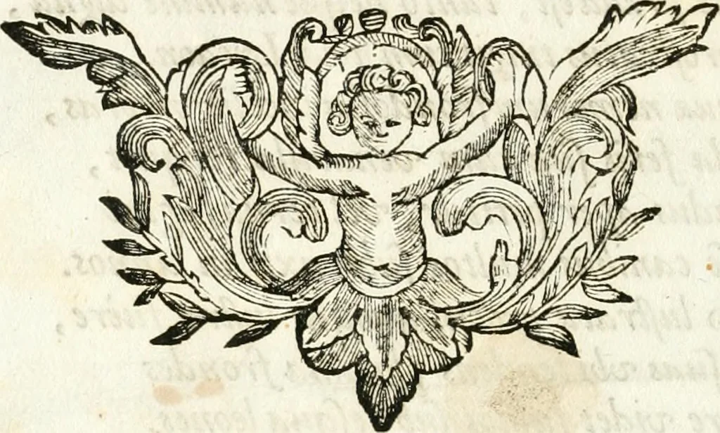 An illustration from Votum unanime Parnassi Salisburgensis deorum judicio et assensu approbatum, dum in celsiss.mum ac rever.mum S.R.I. Principem, Archiepiscopum Salisburgensem &c. &c. electus esset Joannes Ernestus è S.R.I. comitibus de Thun, Episcopus Seccoviensis, 1687, leaf 109