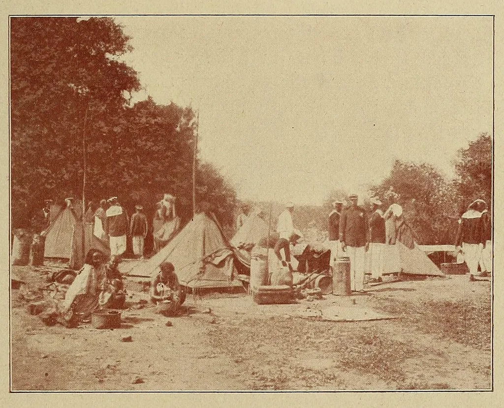 An illustration from Voyage au Dahomey et à la Côte d'Ivoire, 1903, leaf 261