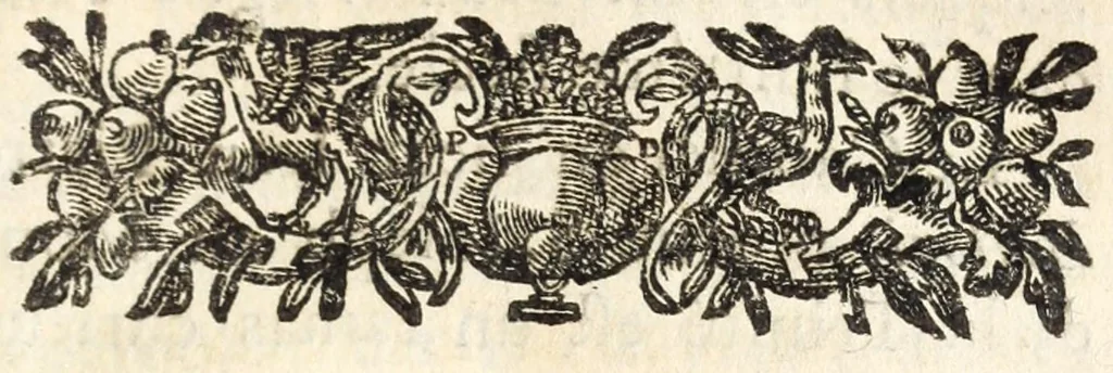 An illustration from Voyage d'Italie curieux et nouveau : enrichi de deux listes, l'une de tous les curieux, & de toutes les principales curiositez de Rome, & l'autre de la pluspart des sçavans, curieux, & ouvriers excellens de toute d'Italie à present vivans, 1681, leaf 287