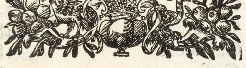 An illustration from Voyage d'Italie curieux et nouveau : enrichi de deux listes, l'une de tous les curieux, & de toutes les principales curiositez de Rome, & l'autre de la pluspart des sçavans, curieux, & ouvriers excellens de toute d'Italie à present vivans, 1681, leaf 351