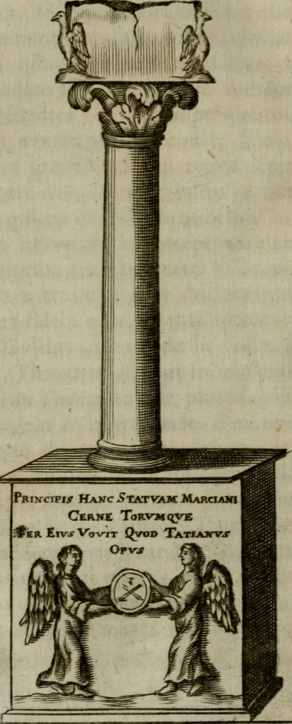 An illustration from Voyage d'Italie, de Dalmatie, de Grece, et du Levant : fait és années 1675 & 1676, 1678, leaf 267