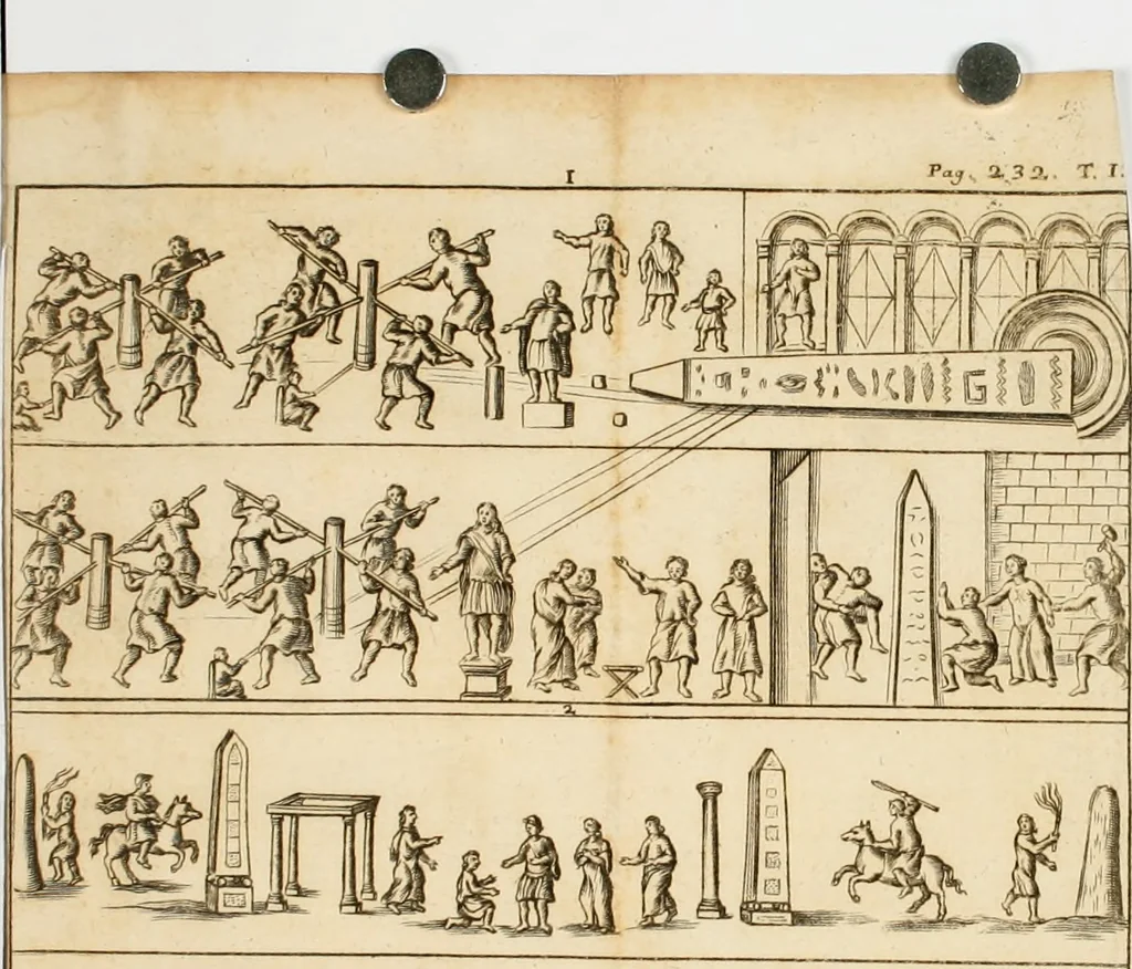 An illustration from Voyage d'Italie, de Dalmatie, de Grece, et du Levant : fait és années 1675 & 1676, 1678, leaf 279