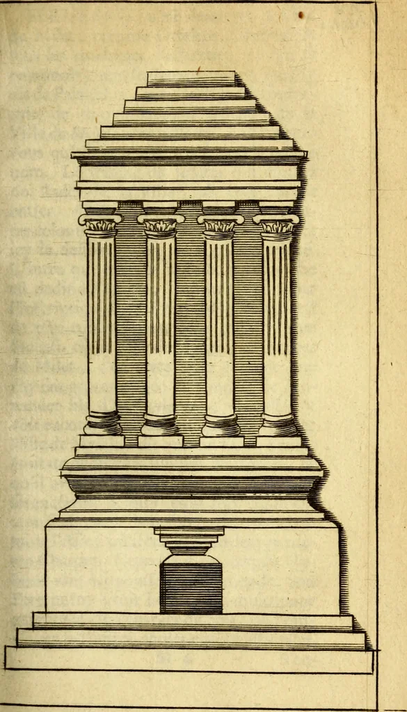 An illustration from Voyage d'Italie, de Dalmatie, de Grece, et du Levant : fait aux années 1675. & 1676., 1679, leaf 322