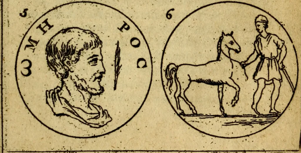 An illustration from Voyage d'Italie, de Dalmatie, de Grece, et du Levant : fait aux années 1675. & 1676., 1679, leaf 502