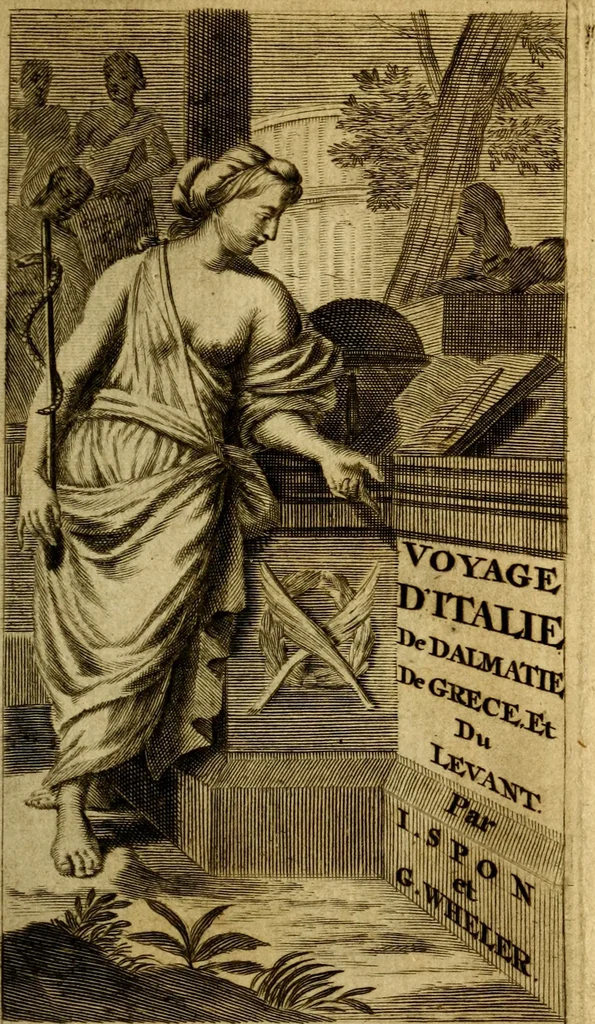 An illustration from Voyage d'Italie, de Dalmatie, de Grece, et du Levant : fait aux années 1675. & 1676., 1679, leaf 6