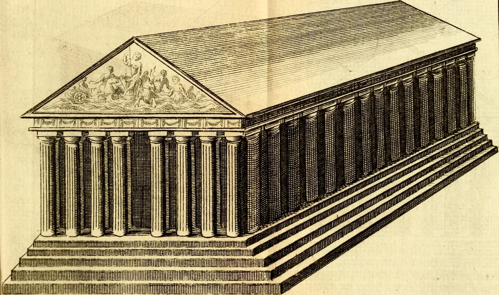 An illustration from Voyage d'Italie, de Dalmatie, de Grece, et du Levant : fait aux années 1675. & 1676., 1679, leaf 118