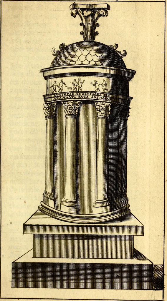 An illustration from Voyage d'Italie, de Dalmatie, de Grece, et du Levant : fait aux années 1675. & 1676., 1679, leaf 146