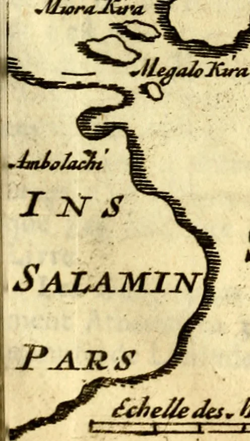 An illustration from Voyage d'Italie, de Dalmatie, de Grece, et du Levant : fait aux années 1675. & 1676., 1679, leaf 86