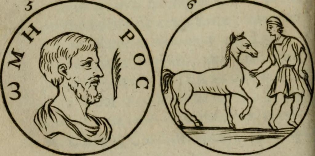 An illustration from Voyage d'Italie, de Dalmatie, de Grece, et du Levant : fait és années 1675 & 1676, 1678, leaf 203