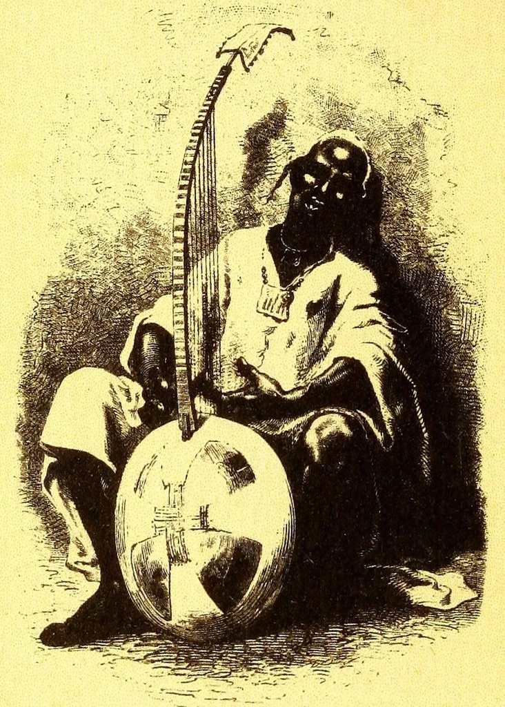 An illustration from Voyage en Sénégambie Haut-Niger, Bambouck, Fouta-Djallon et Grand-Beledougou, 1880-1885, 1888, leaf 2
