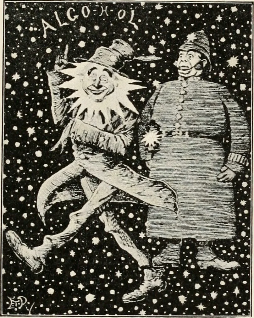 An illustration from A voyage in space; a course of six lectures "adapted to a juvenile auditory" delivered at the Royal Institution at Xmas 1913, 1915, leaf 154