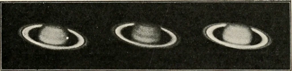 An illustration from A voyage in space; a course of six lectures "adapted to a juvenile auditory" delivered at the Royal Institution at Xmas 1913, 1915, leaf 172