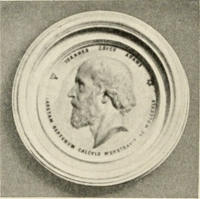 An illustration from A voyage in space; a course of six lectures "adapted to a juvenile auditory" delivered at the Royal Institution at Xmas 1913, 1915, leaf 185