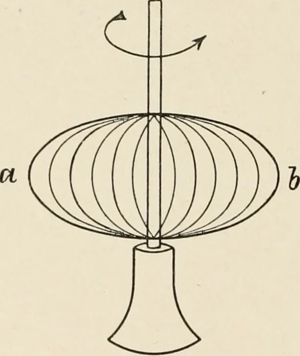 An illustration from A voyage in space; a course of six lectures "adapted to a juvenile auditory" delivered at the Royal Institution at Xmas 1913, 1915, leaf 193