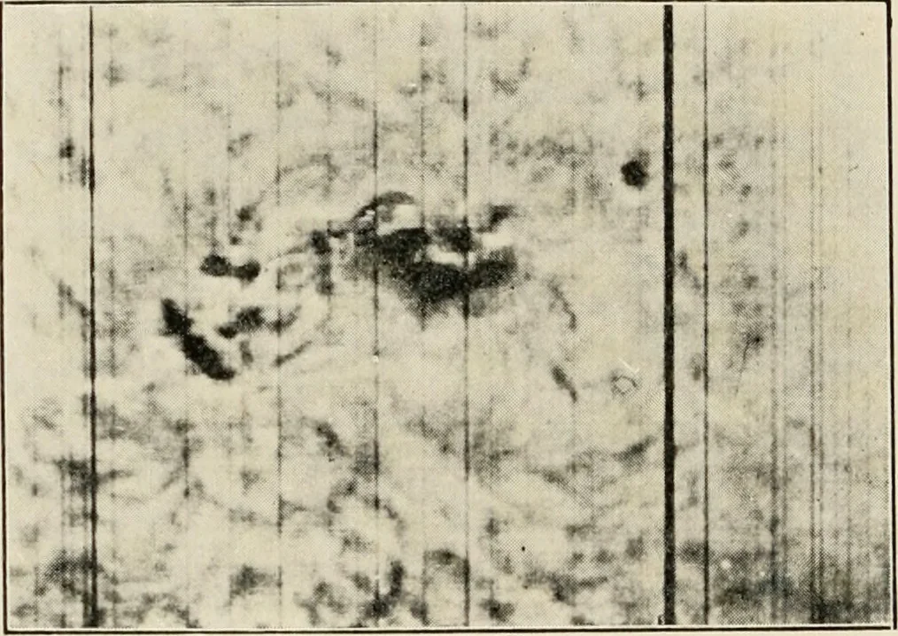 An illustration from A voyage in space; a course of six lectures "adapted to a juvenile auditory" delivered at the Royal Institution at Xmas 1913, 1915, leaf 241