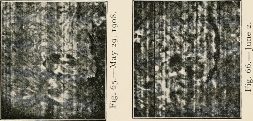 An illustration from A voyage in space; a course of six lectures "adapted to a juvenile auditory" delivered at the Royal Institution at Xmas 1913, 1915, leaf 244