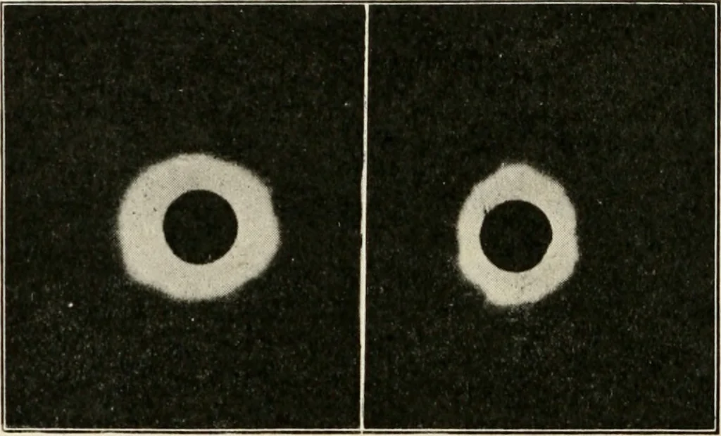 An illustration from A voyage in space; a course of six lectures "adapted to a juvenile auditory" delivered at the Royal Institution at Xmas 1913, 1915, leaf 269