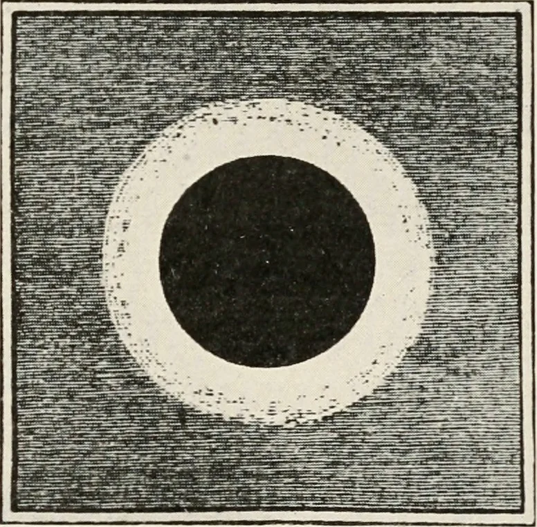 An illustration from A voyage in space; a course of six lectures "adapted to a juvenile auditory" delivered at the Royal Institution at Xmas 1913, 1915, leaf 82