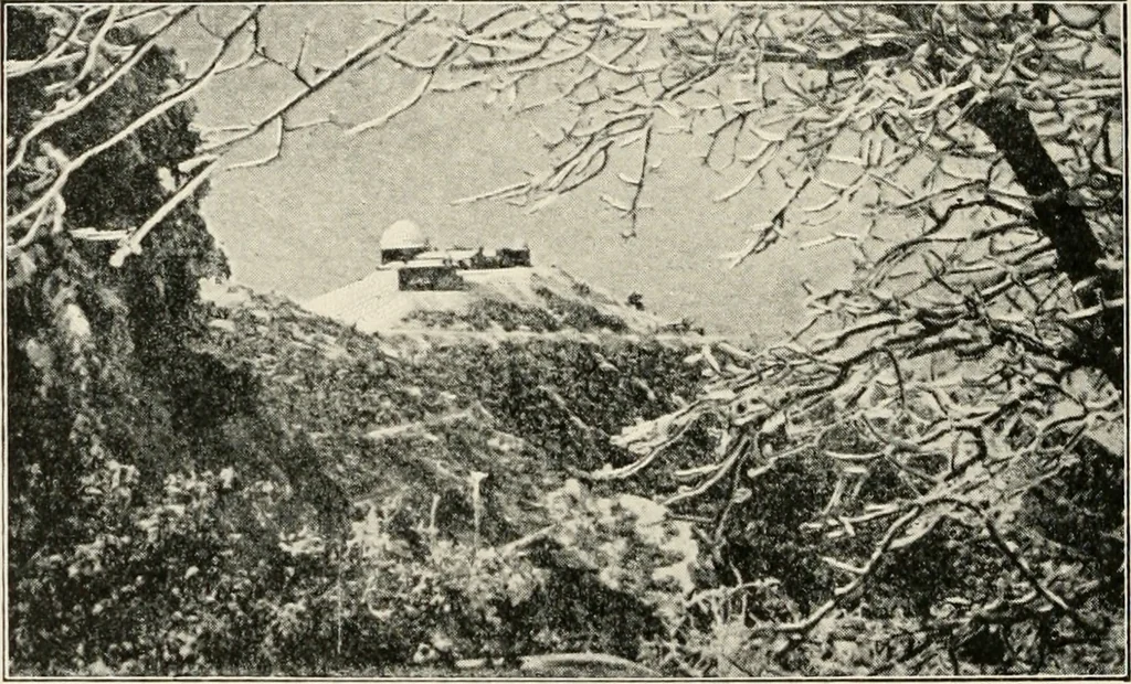 An illustration from A voyage in space; a course of six lectures "adapted to a juvenile auditory" delivered at the Royal Institution at Xmas 1913, 1915, leaf 91