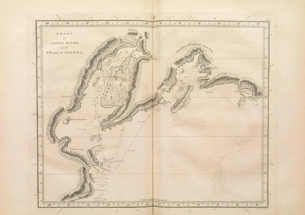 An illustration from A voyage to the Pacific Ocean : undertaken, by the command of His Majesty, for making discoveries in the northern hemisphere : performed under the direction of Captains Cook, Clerke, and Gore, in His Majesty's ships the Resolution and Discovery; in the years 1776, 1777, 1778, 1779, and 1780 : in three volumes, 1785, leaf 435