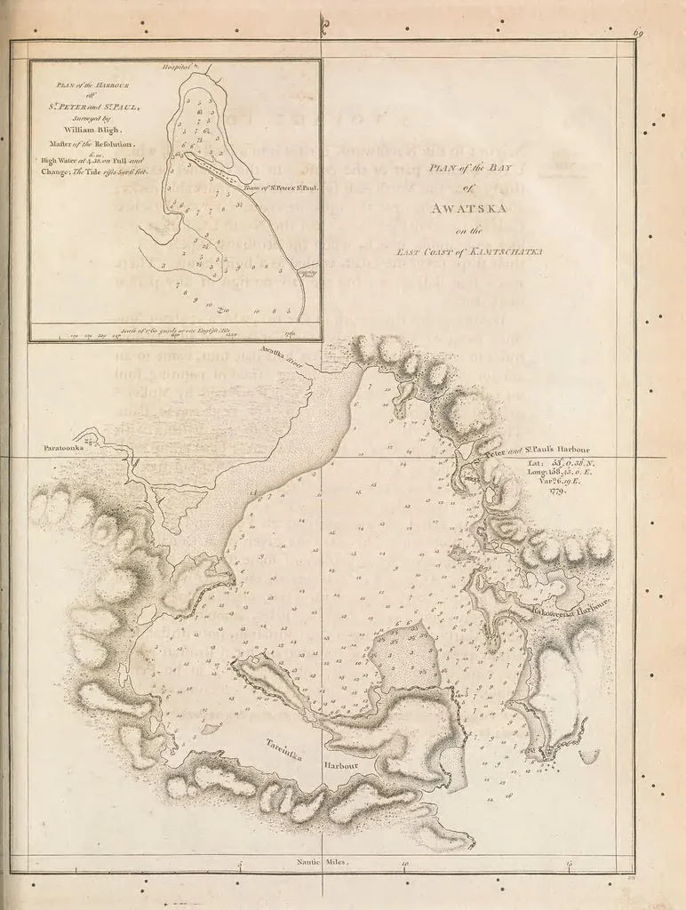 An illustration from A voyage to the Pacific Ocean : undertaken, by the command of His Majesty, for making discoveries in the northern hemisphere : performed under the direction of Captains Cook, Clerke, and Gore, in His Majesty's ships the Resolution and Discovery; in the years 1776, 1777, 1778, 1779, and 1780 : in three volumes, 1785, leaf 233