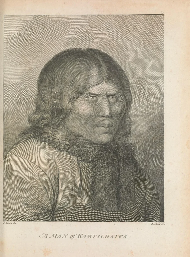 An illustration from A voyage to the Pacific Ocean : undertaken, by the command of His Majesty, for making discoveries in the northern hemisphere : performed under the direction of Captains Cook, Clerke, and Gore, in His Majesty's ships the Resolution and Discovery; in the years 1776, 1777, 1778, 1779, and 1780 : in three volumes, 1785, leaf 429