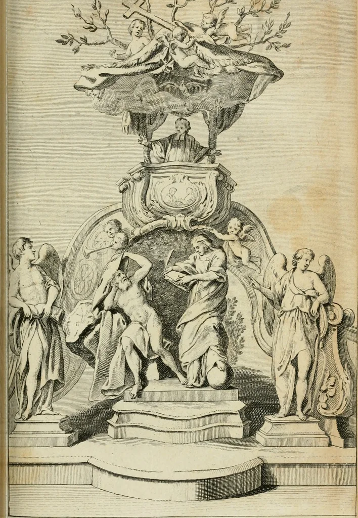 An illustration from Voyage pittoresque de la Flandre et du Brabant : avec des réflexions relativement aux arts & quelques gravures, 1769, leaf 258