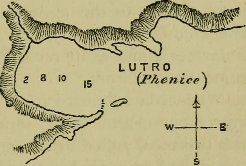 An illustration from The voyage and shipwreck of St. Paul, with dissertations on the life and writings of St. Luke, and the ships and navigation of the ancients, 1880, leaf 330