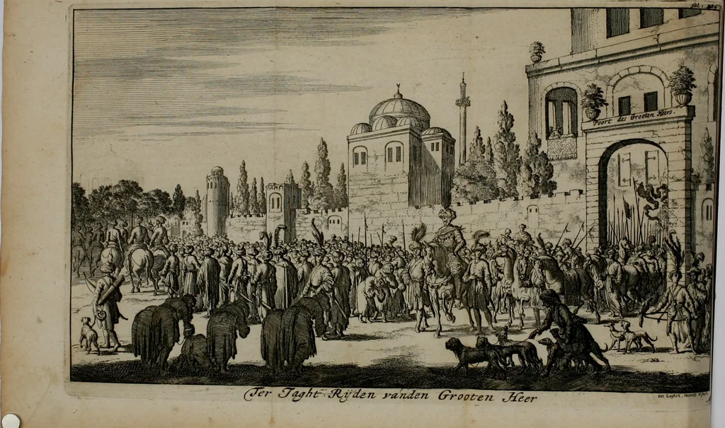 An illustration from Voyagie door Italien, Dalmatien, Grieckenland, en de Levant. Gedaan in de jaren 1675 en 1676, 1689, leaf 111
