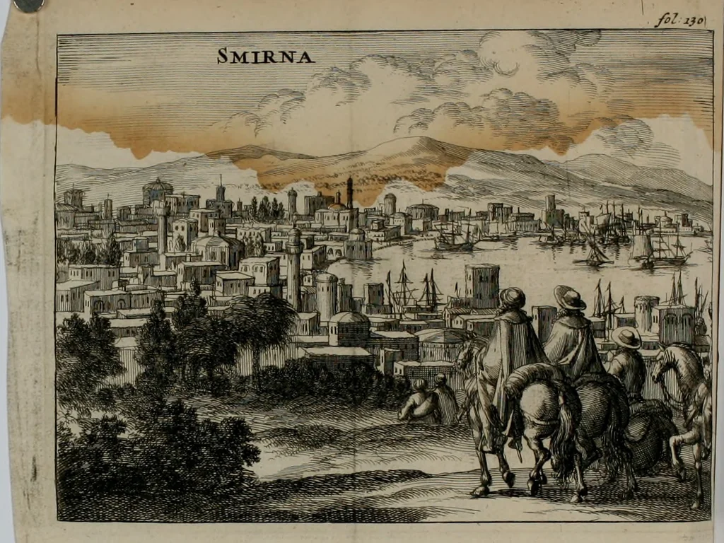An illustration from Voyagie door Italien, Dalmatien, Grieckenland, en de Levant. Gedaan in de jaren 1675 en 1676, 1689, leaf 147