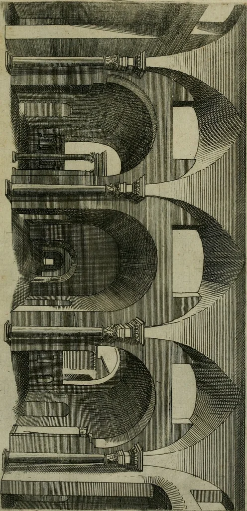An illustration from Vrbis Romae aedificiorvm illvstrivmqvae svpersvnt reliqviae, 1569, leaf 92