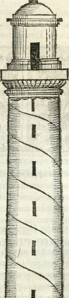 An illustration from Vrbis Romae topographia : nvper ab ipso avctore nonnvllis erroribvs svblatis emandata, addita etiam interpretatione nominum quæ unica litera uel syllaba in antiquis titulis scripta inueniuntur : cvi etiam ab eodem adiectae svnt qvam breuissimæ obseruationes de prænomine, nomine, & cognomine de quibus etsi multi multa scripsere nemo tamen hactenus rei ueritatem attigisse videtur, 1544, leaf 122