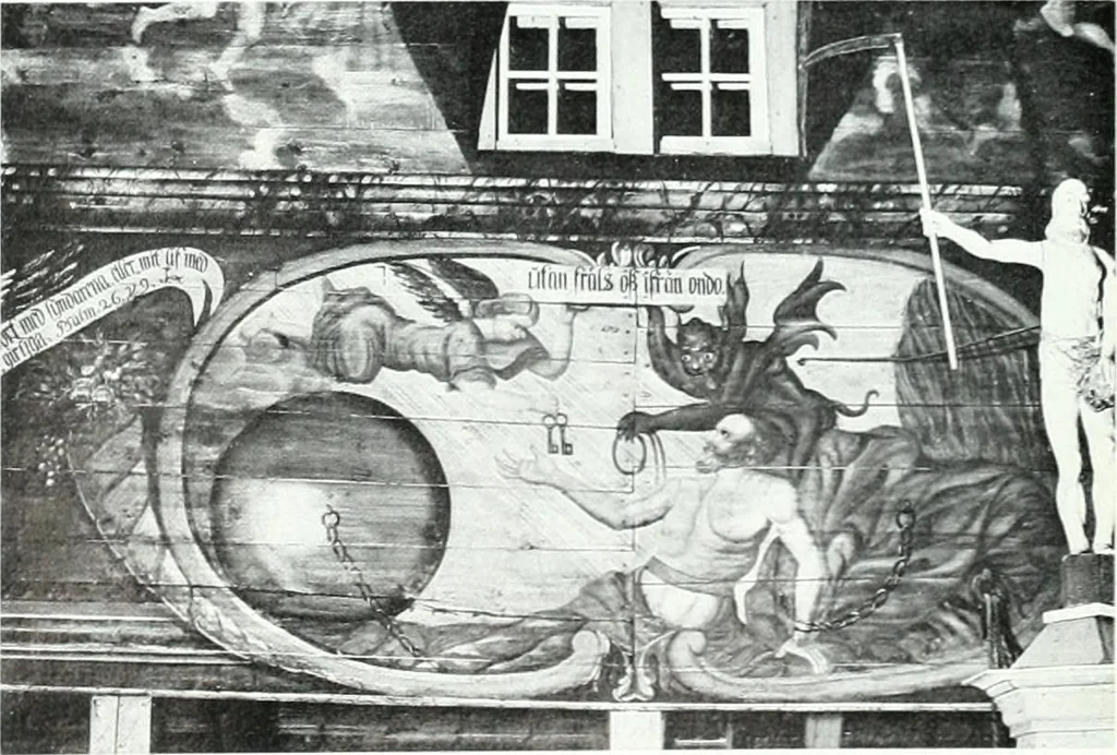 An illustration from Västergötland. Àv Ernst Fischer, 1922, leaf 50