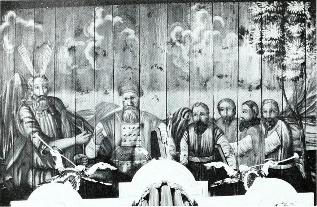An illustration from Västergötland. Àv Ernst Fischer, 1922, leaf 57