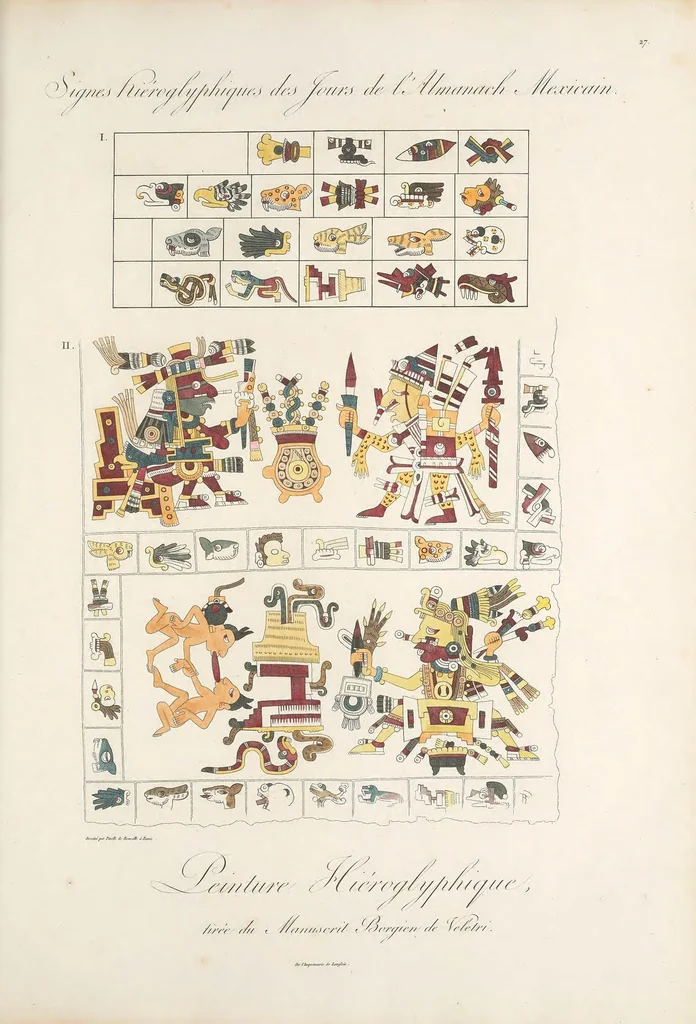 An illustration from Vues des Cordillères, et monumens des peuples indigènes de l'Amérique, 1810, leaf 65