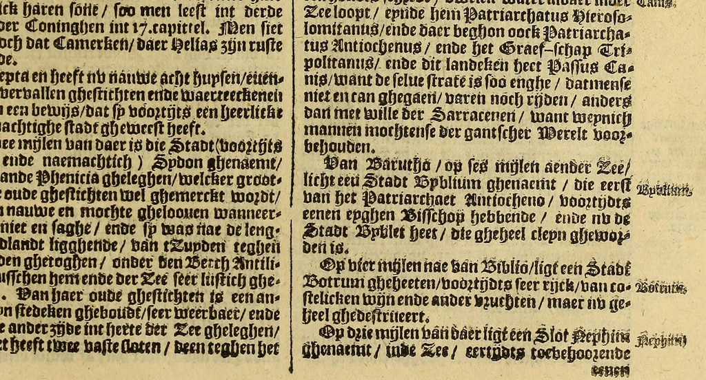 An illustration from VVerelt-boeck, : spieghel ende beeltenisse des gheheelen aerdtbodems,, 1595, leaf 191