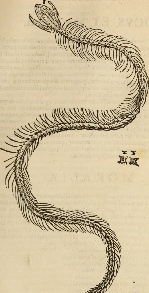 An illustration from Vylssis Aldrovandi ... Serpentvm, et draconv historiae libri dvo : Bartholomaevs Ambrosinvs ... opus concinnauit ... : cum indice memorabilium, nec non uariar linguar locupletissimo, 1640, leaf 302