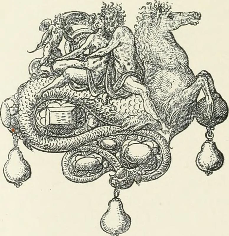 An illustration from The Waddesdon bequest : catalog of the works of art bequeathed to the British Museum by Baron Ferdinand Rothschild, 1898, 1902, leaf 13