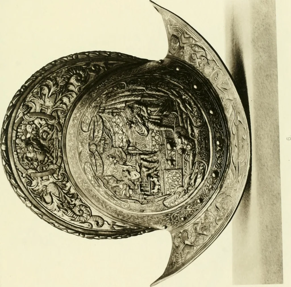 An illustration from The Waddesdon bequest : catalog of the works of art bequeathed to the British Museum by Baron Ferdinand Rothschild, 1898, 1902, leaf 158