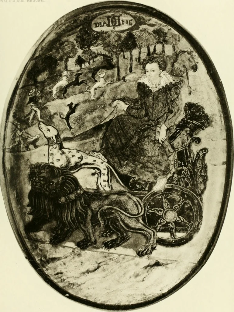 An illustration from The Waddesdon bequest : catalog of the works of art bequeathed to the British Museum by Baron Ferdinand Rothschild, 1898, 1902, leaf 172