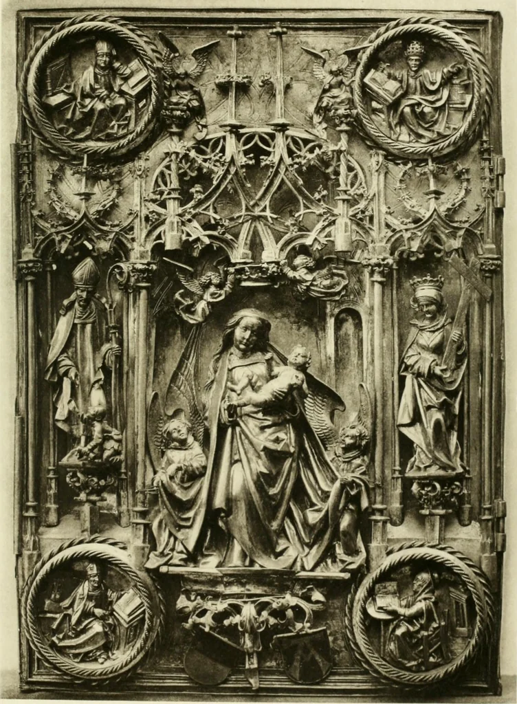An illustration from The Waddesdon bequest : catalog of the works of art bequeathed to the British Museum by Baron Ferdinand Rothschild, 1898, 1902, leaf 188
