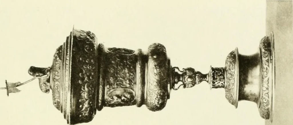 An illustration from The Waddesdon bequest : catalog of the works of art bequeathed to the British Museum by Baron Ferdinand Rothschild, 1898, 1902, leaf 202
