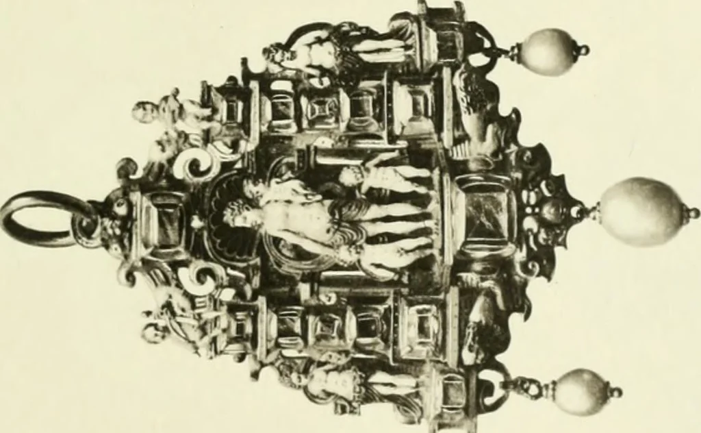 An illustration from The Waddesdon bequest : catalog of the works of art bequeathed to the British Museum by Baron Ferdinand Rothschild, 1898, 1902, leaf 220