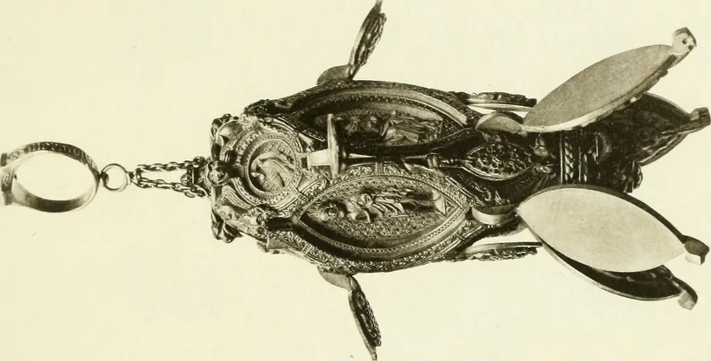 An illustration from The Waddesdon bequest : catalog of the works of art bequeathed to the British Museum by Baron Ferdinand Rothschild, 1898, 1902, leaf 238