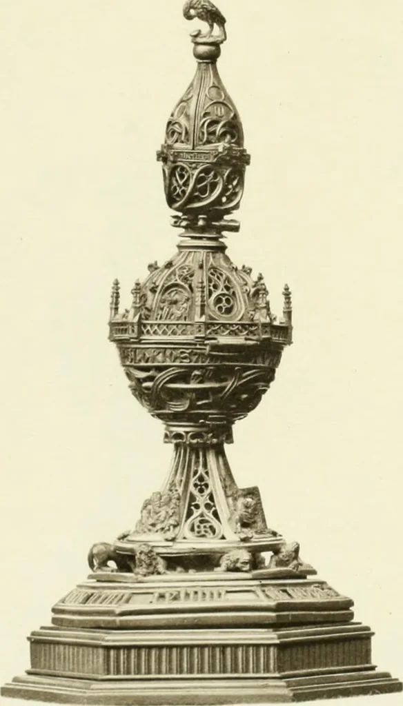 An illustration from The Waddesdon bequest : catalog of the works of art bequeathed to the British Museum by Baron Ferdinand Rothschild, 1898, 1902, leaf 242